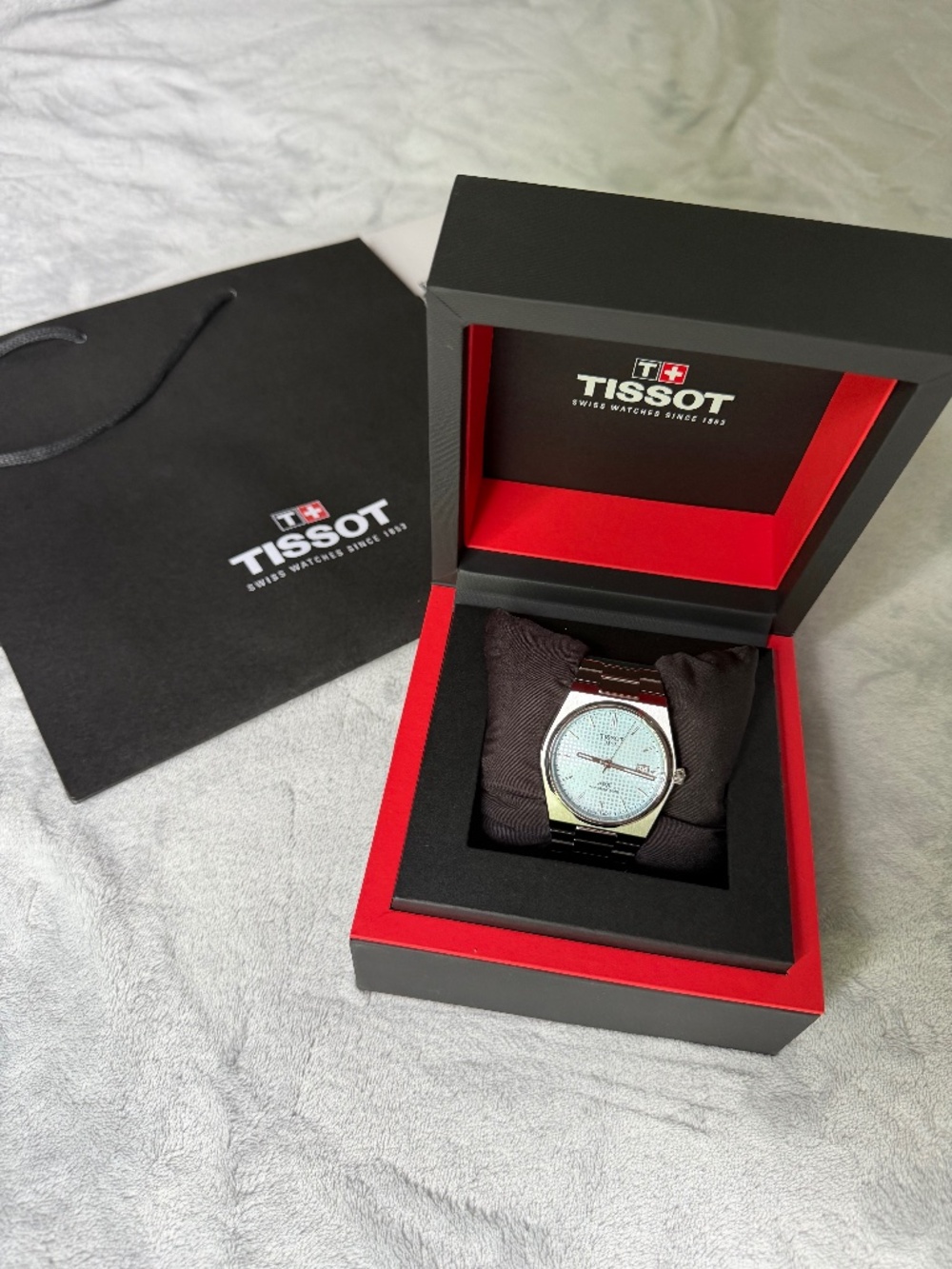 Tissot PRX Powermatic 80 Ice Blue Dial Watch - 40mm (Covent Garden London)